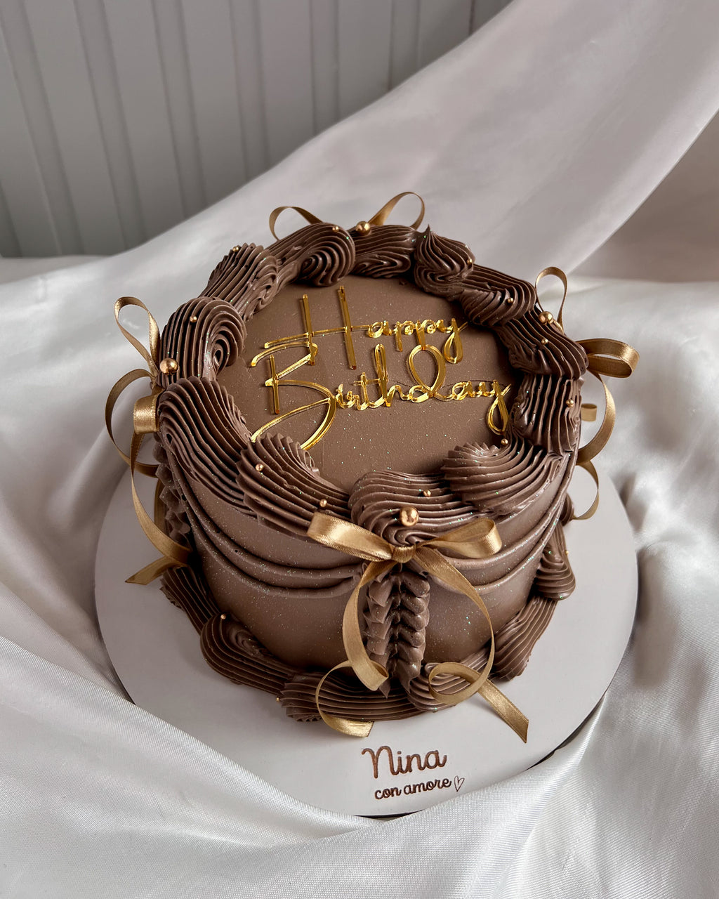 VINTAGE CAKE CAFÉ - Lazos Dorados