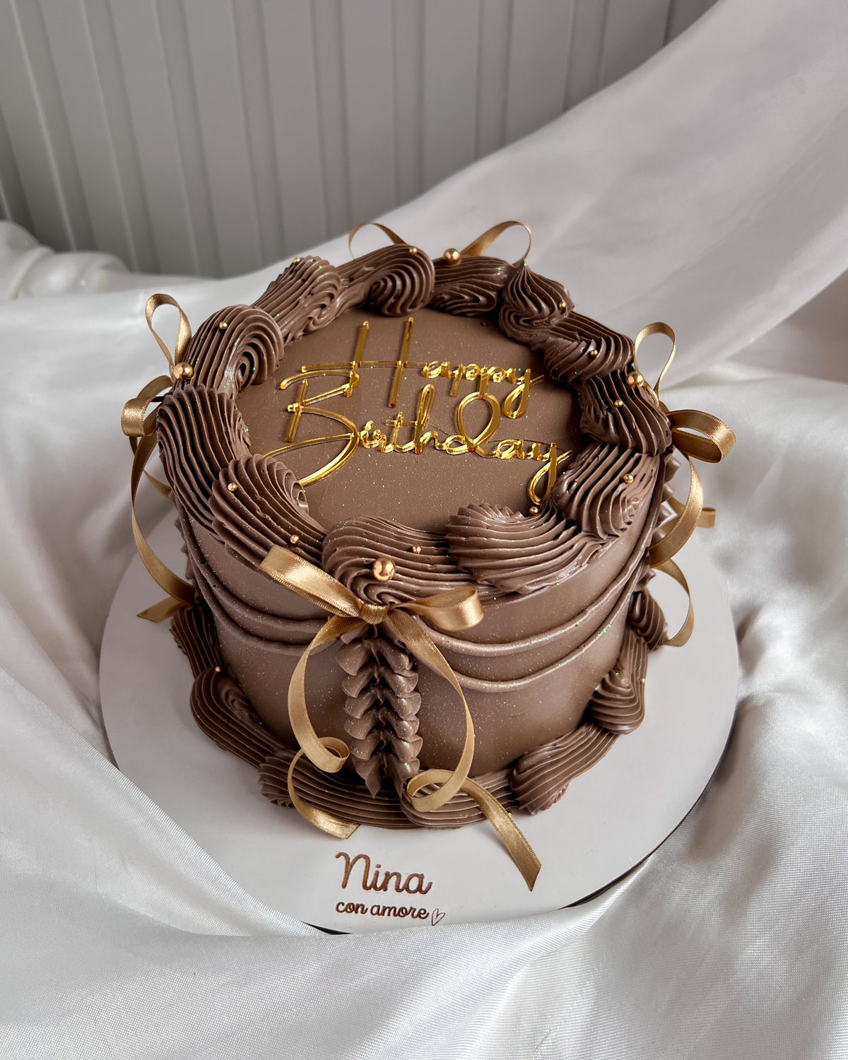 VINTAGE CAKE CAFÉ - Lazos Dorados