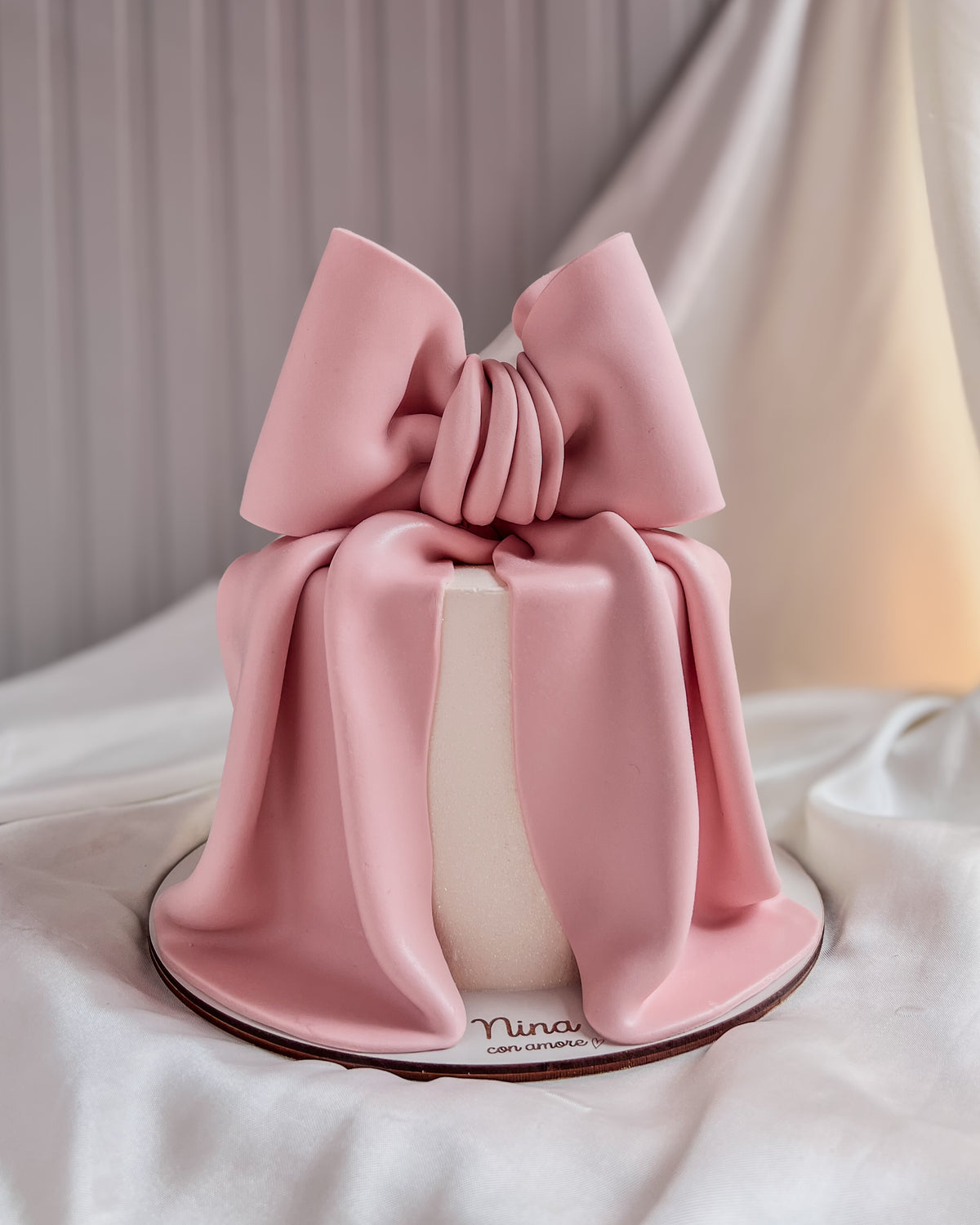 AURORA CAKE - Lazo Rosa Palo