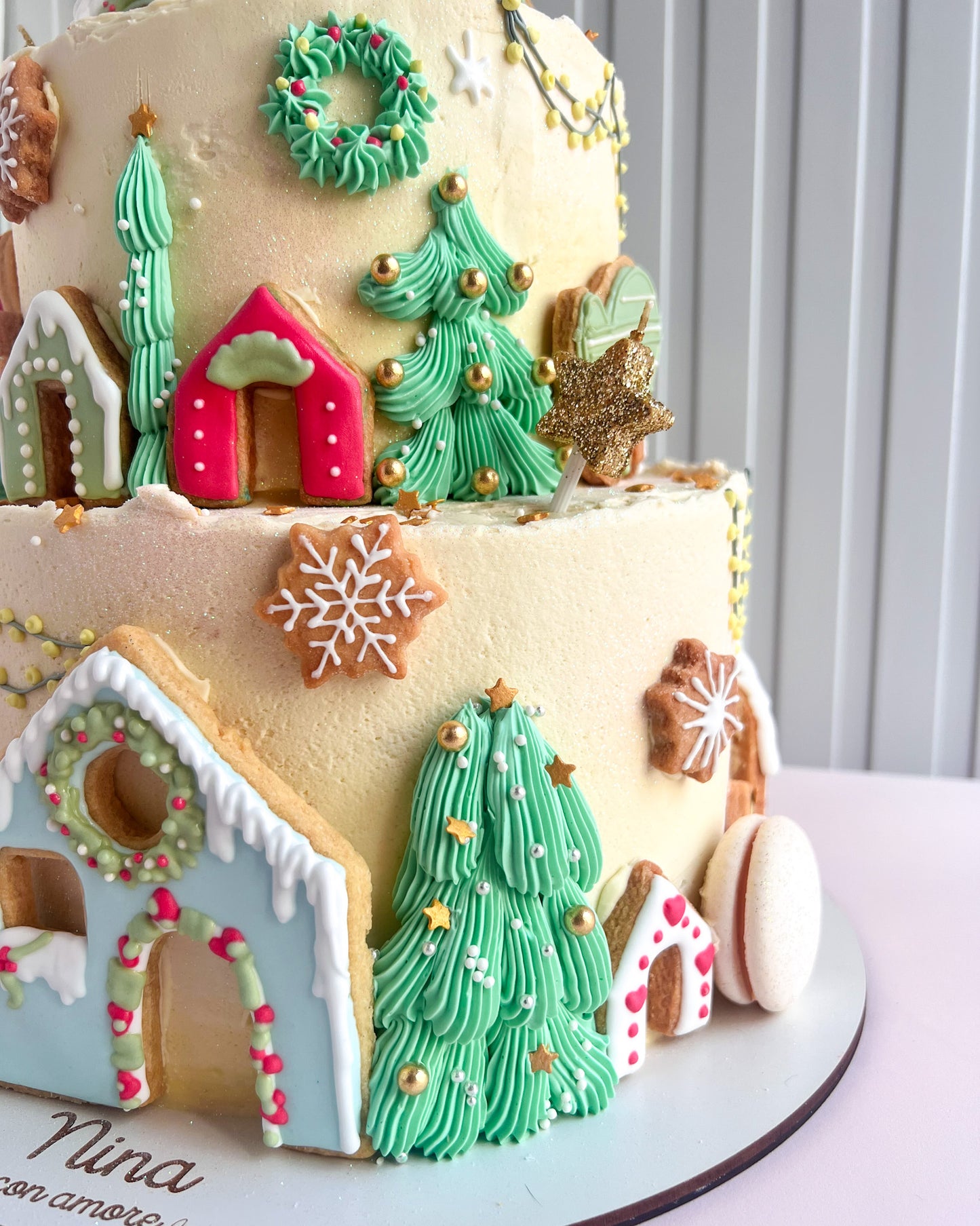 CHRISTMAS CAKE - Cookie Village