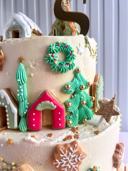 CHRISTMAS CAKE - Cookie Village