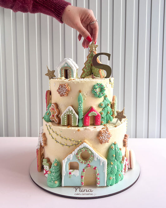 CHRISTMAS CAKE - Cookie Village