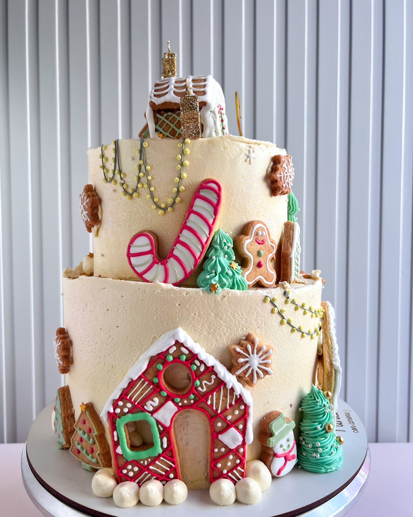 CHRISTMAS CAKE - Cookie Village