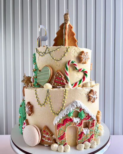 CHRISTMAS CAKE - Cookie Village