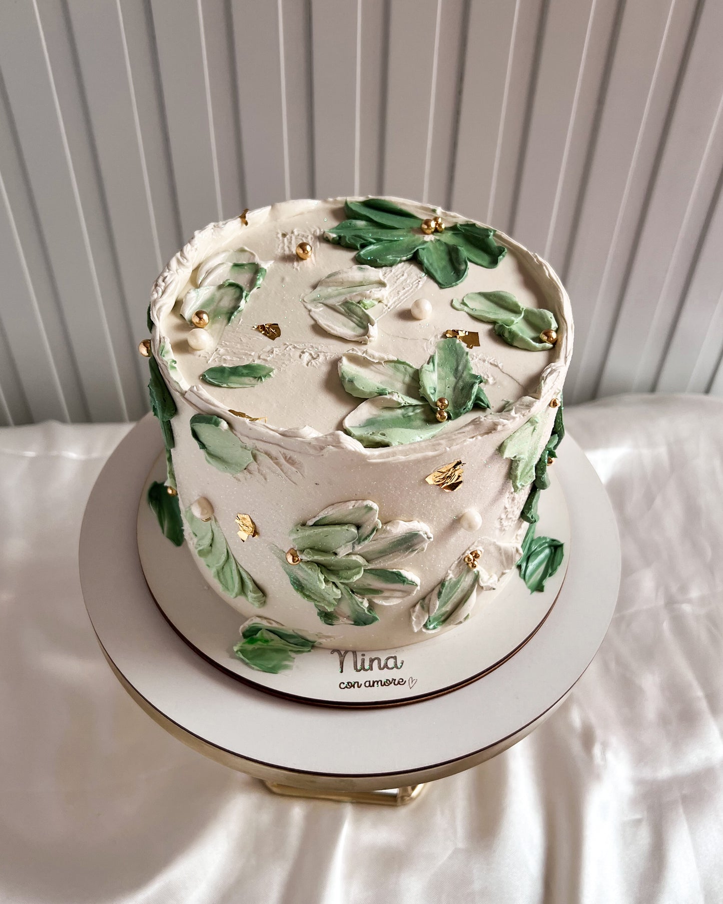 FLORES VERDES CAKE