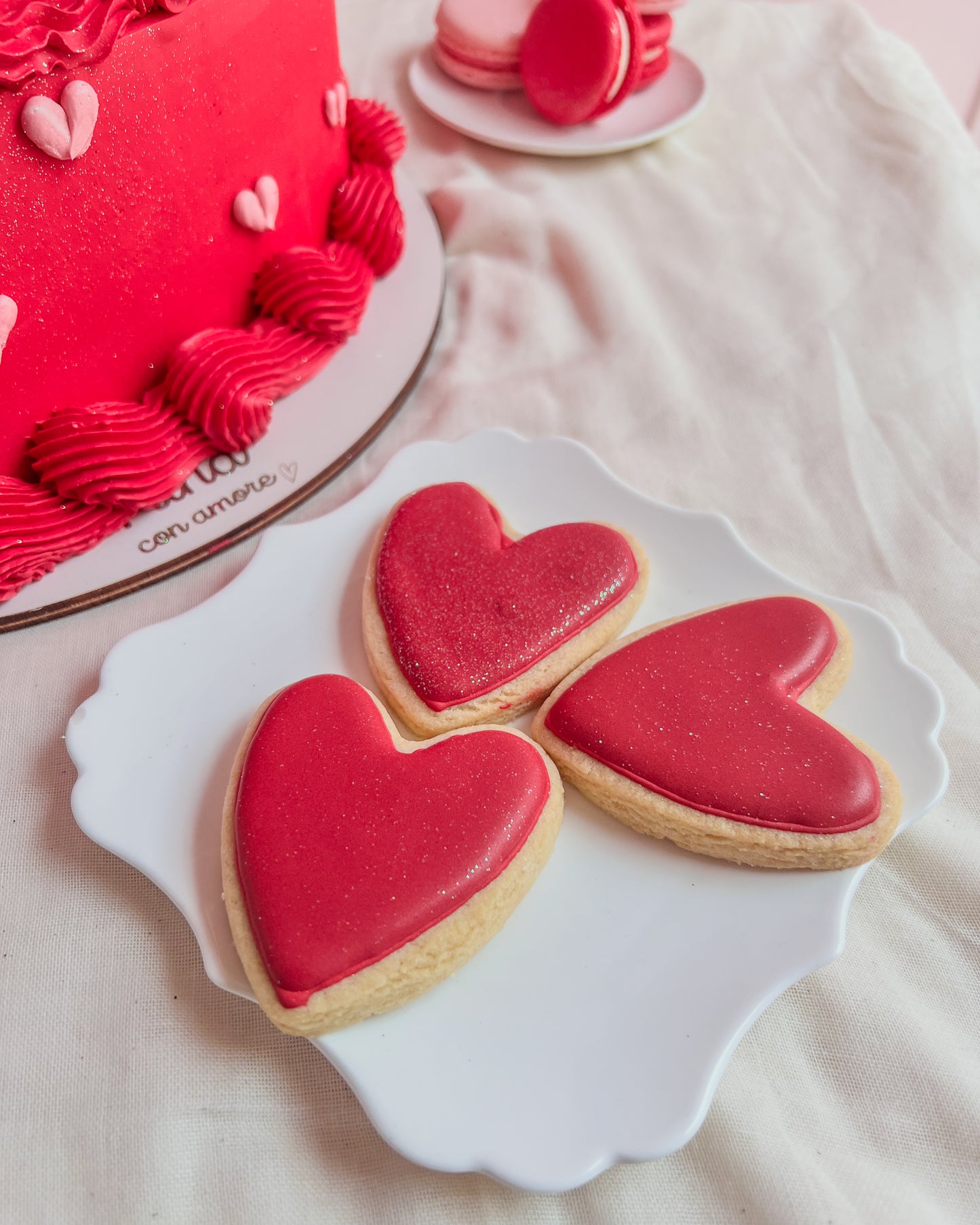 GALLETAS DECORADAS - Corazones