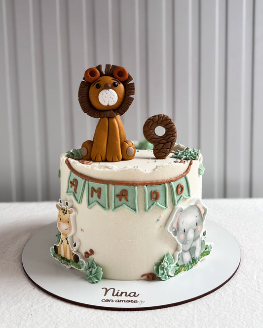 ANIMALES DE LA SELVA CAKE