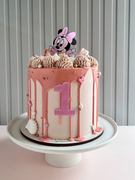 MINNIE MOUSE CAKE - Rosa Palo