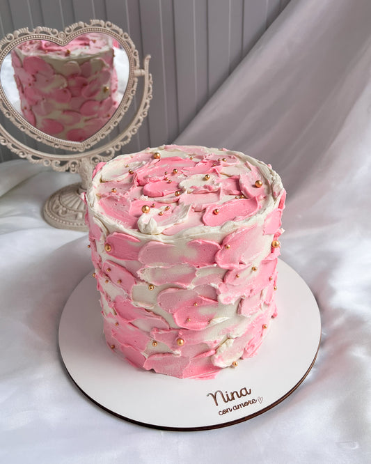 PINCELADAS ROSADAS CAKE