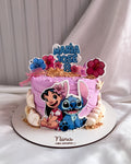 LILO & STITCH CAKE - Lila