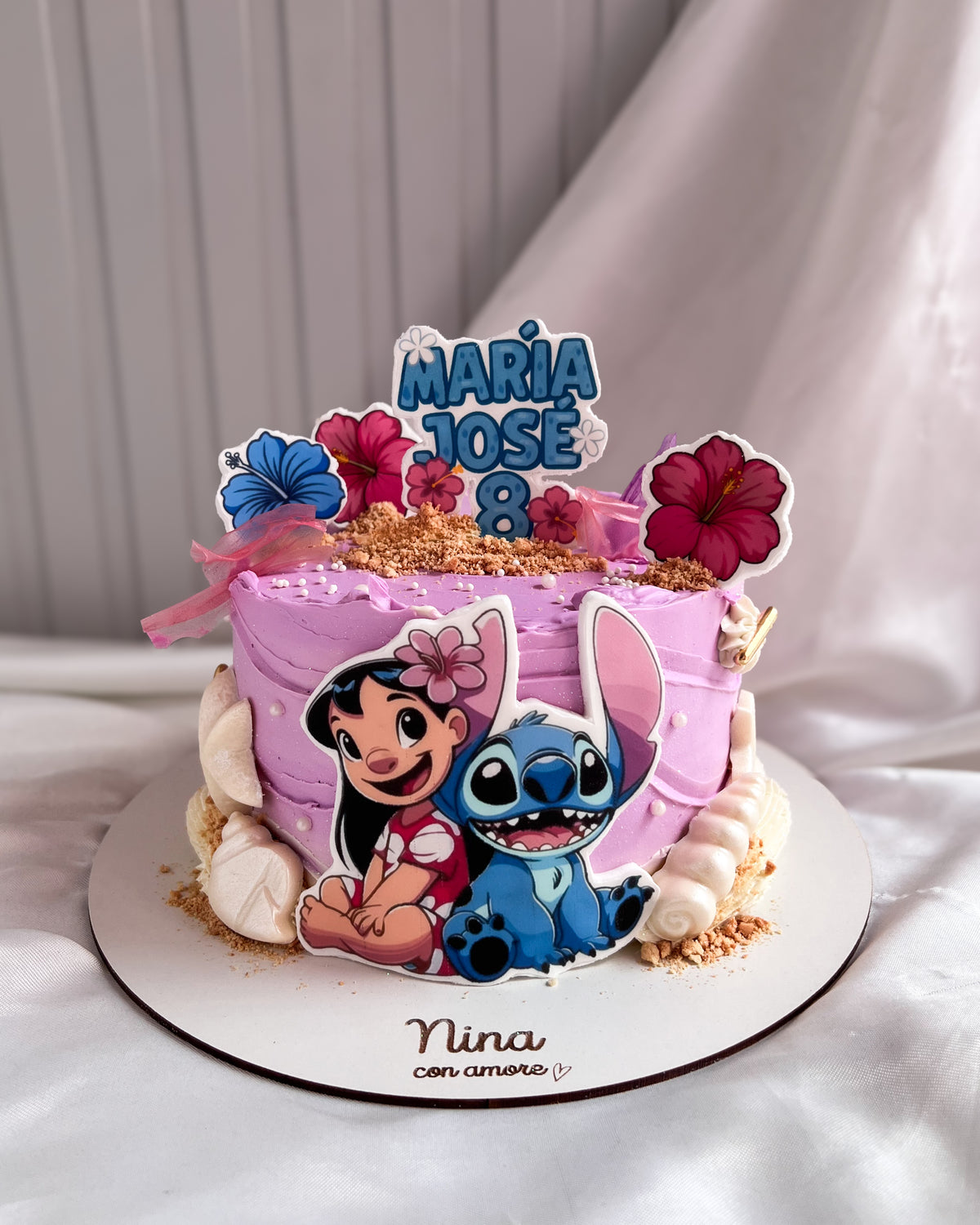 LILO & STITCH CAKE - Lila