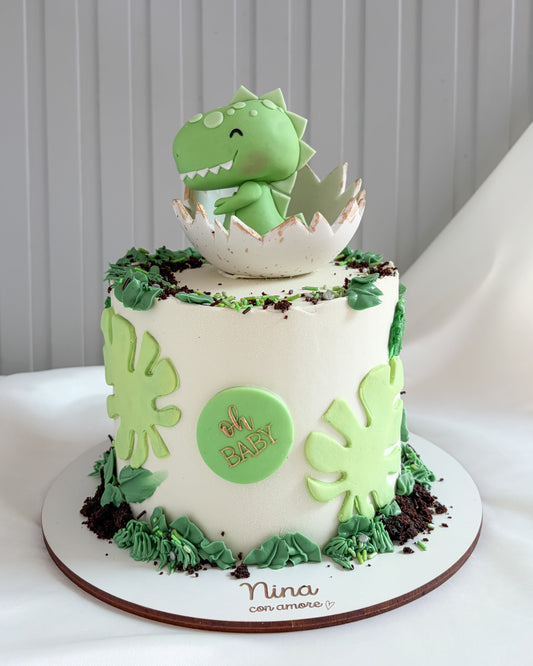 DINOSAURIO CAKE - Verde