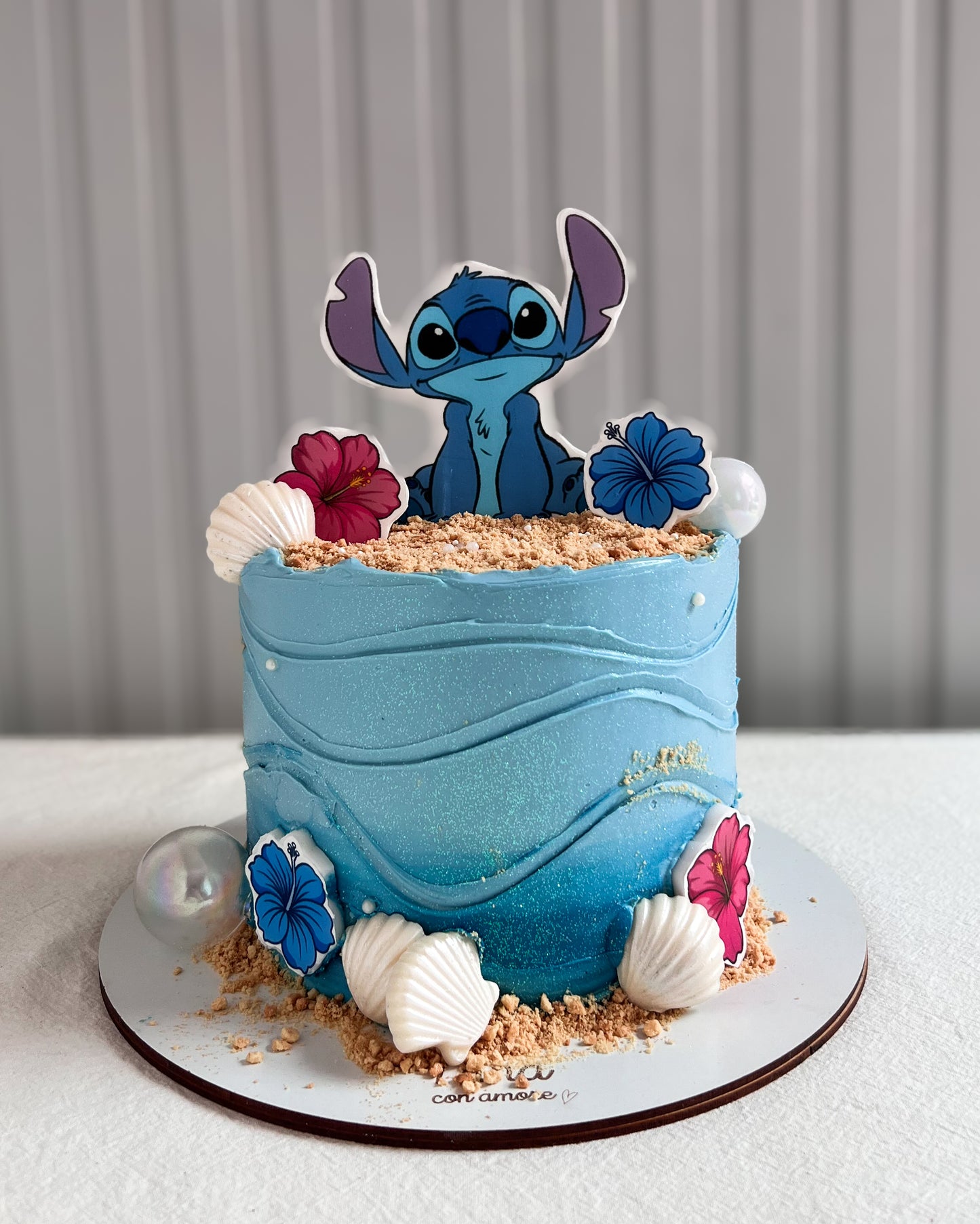 STITCH CAKE - Azul