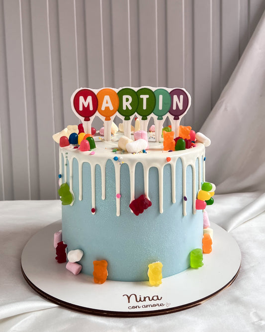 CANDYLAND CAKE + Globos
