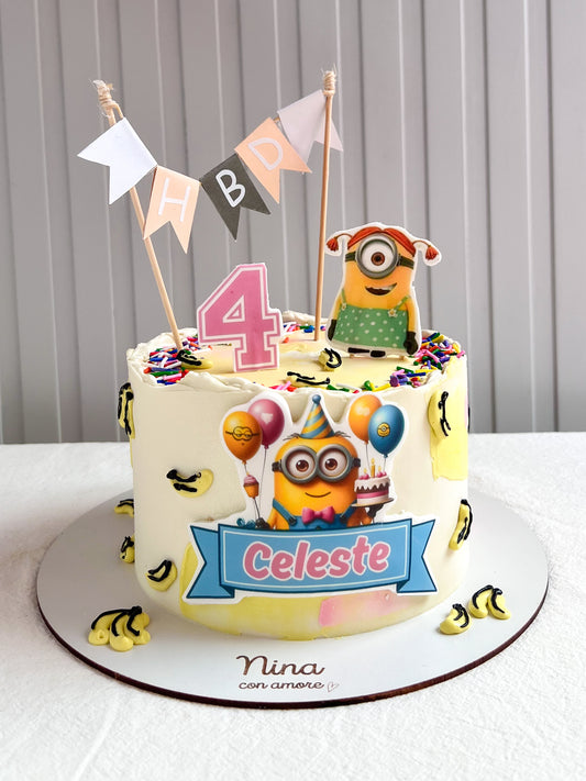MINIONS CAKE- Banana