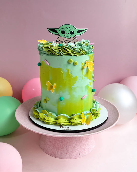 BABY YODA CAKE