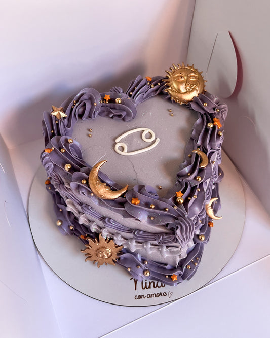 CORAZÓN ASTRAL - Morado