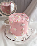 MARGARITAS CAKE ROSADA - Apliques en Fondant
