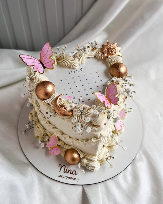 BURNING CAKE ASTRAL - Mariposas Rosadas