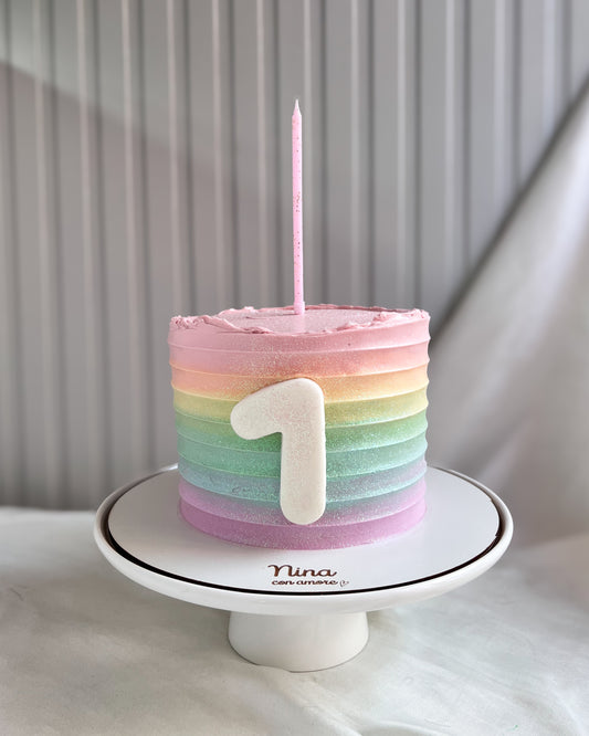 ARCOIRIS CAKE - Colores Pasteles
