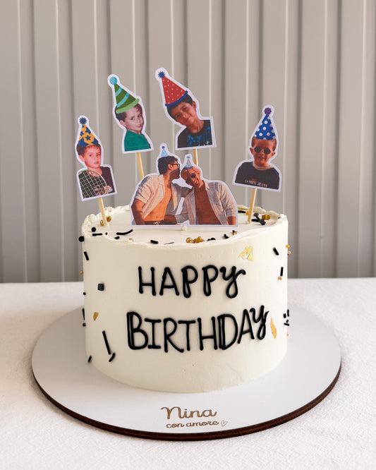 MEMORY CAKE - Letrero Negro