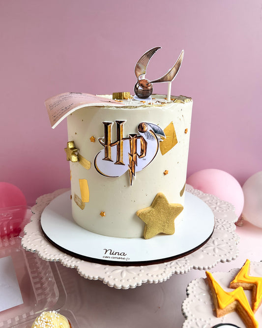 HARRY POTTER CAKE - Carta Hogwarts