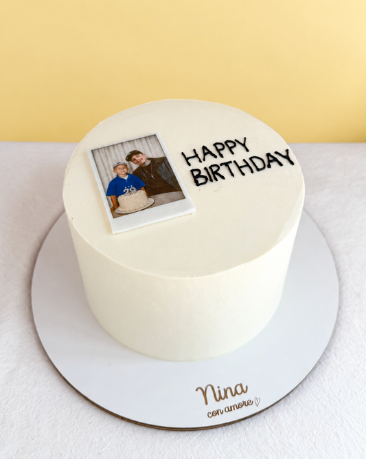 MEMORY CAKE MINIMALISTA - Polaroid