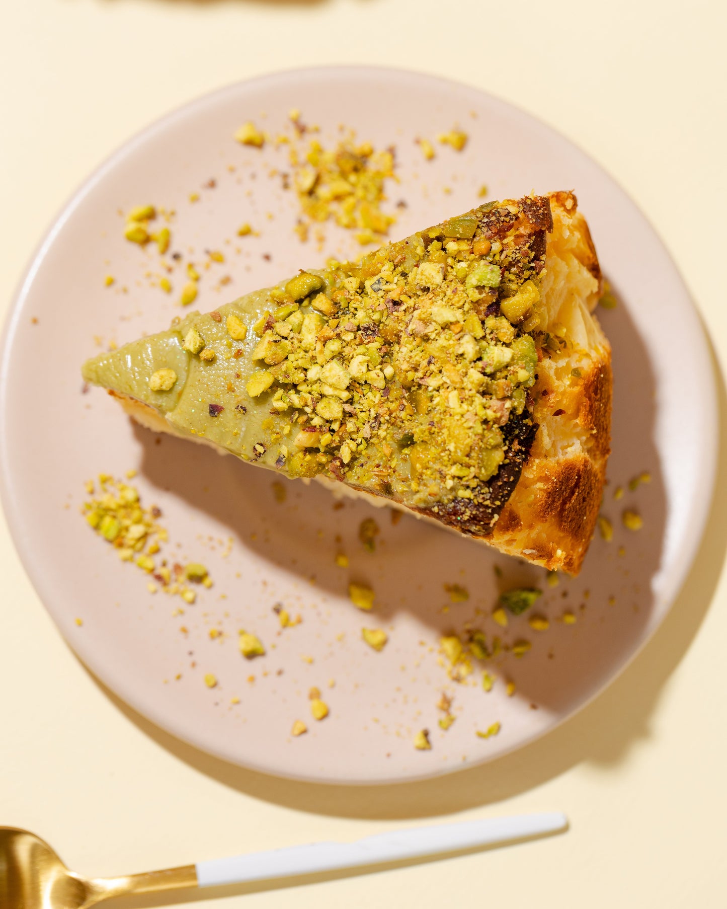 TARTA VASCA DE PISTACHO 12-16 porciones