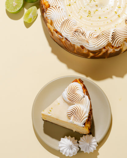 TARTA VASCA DE PIE DE LIMÓN 12-16 porciones