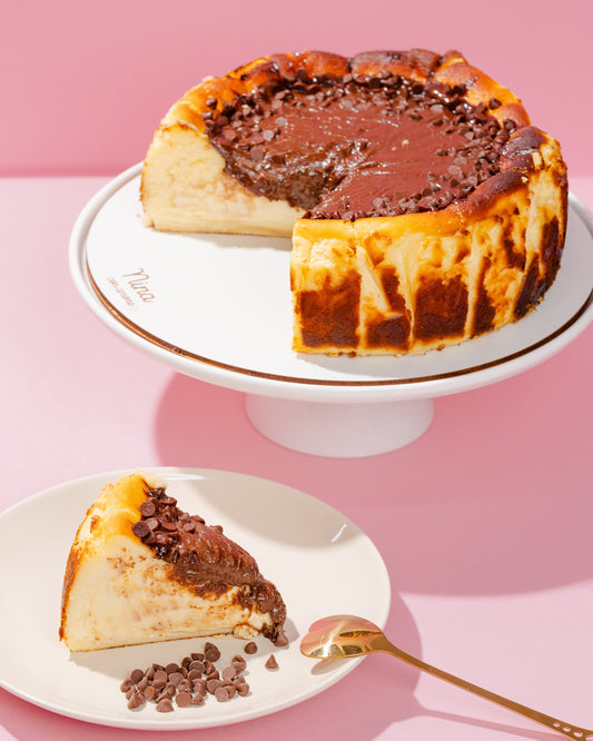 TARTA VASCA DE NUTELLA 12-16 porciones