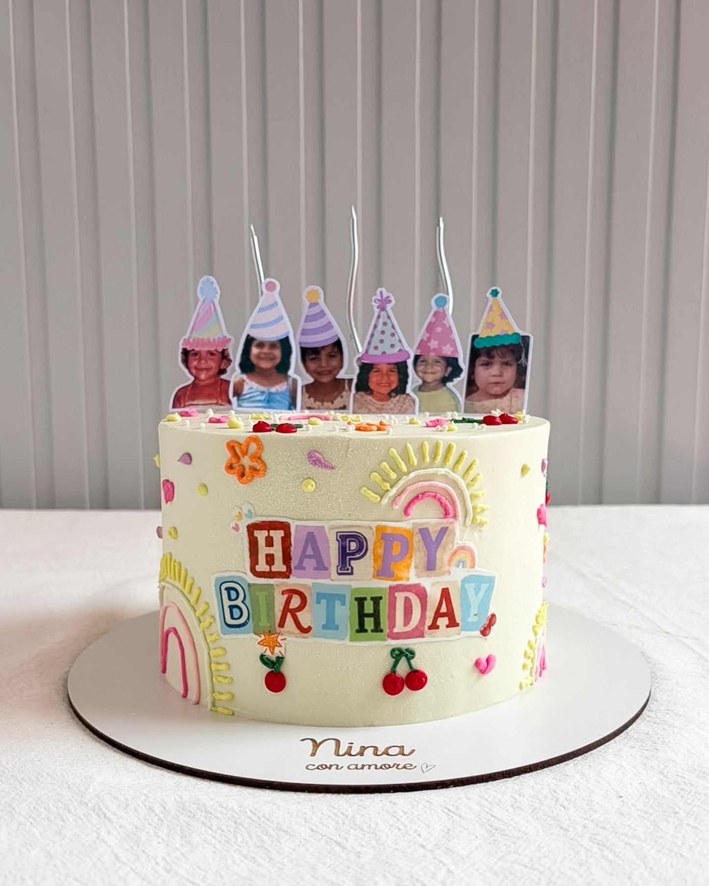 MEMORY CAKE - CON DETALLES EN CREMA