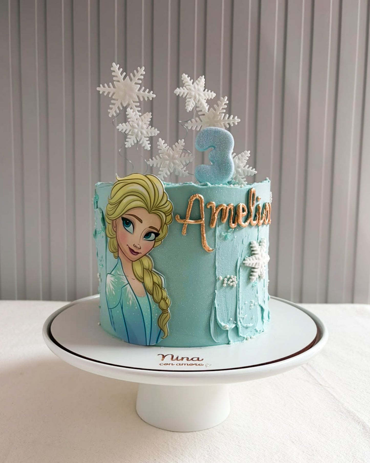 FROZEN CAKE - Copos de Nieve