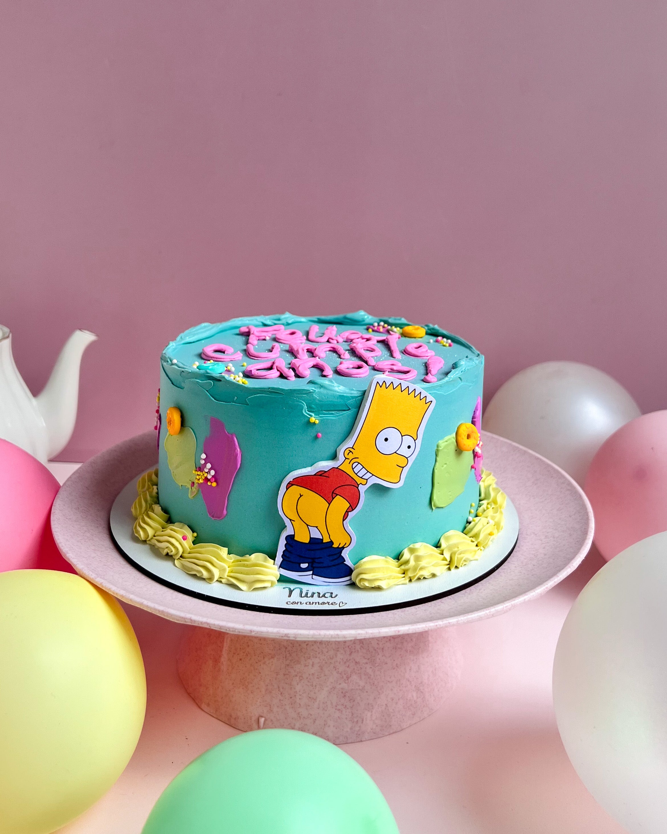 The Simpsons Birthday Cake. Happy... - Mari's Boutique Cakes | Facebook