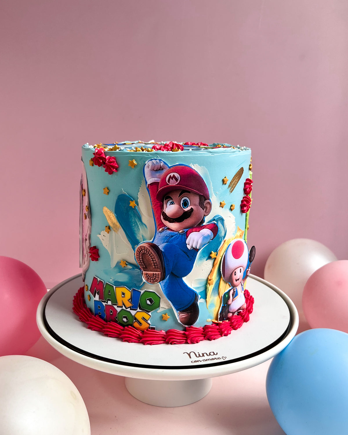 MARIO BROS. CAKE