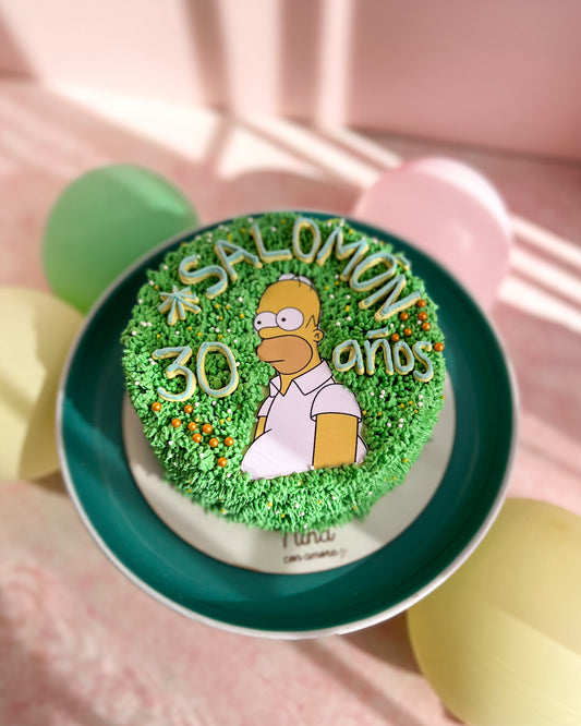 HOMERO SIMPSON CAKE - *Se esconde en arbusto*