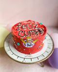 HOMERO SIMPSON CAKE - Duff Roja