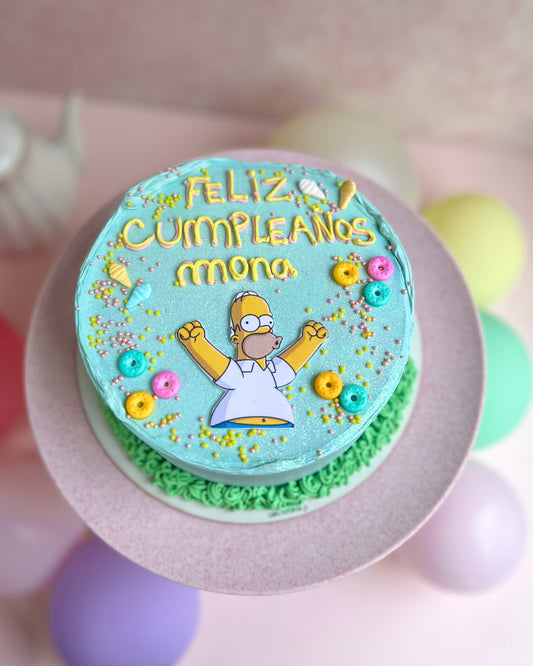 HOMERO SIMPSON CAKE - Celeste