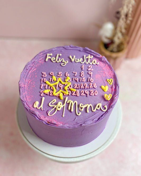 CALENDAR CAKE - Morada