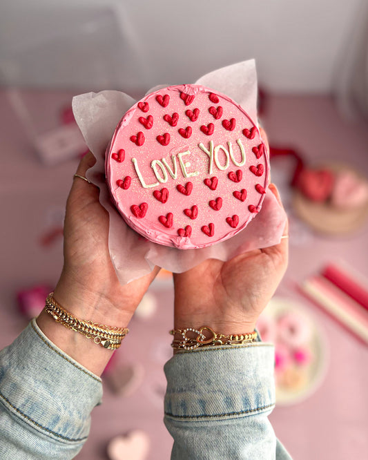 LOVELY CAKE "LOVE YOU" - Valentines Edition