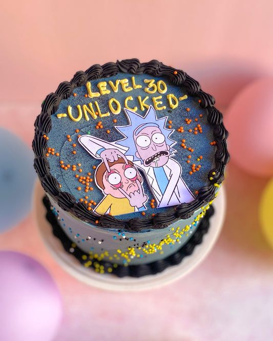 RICK AND MORTY CAKE