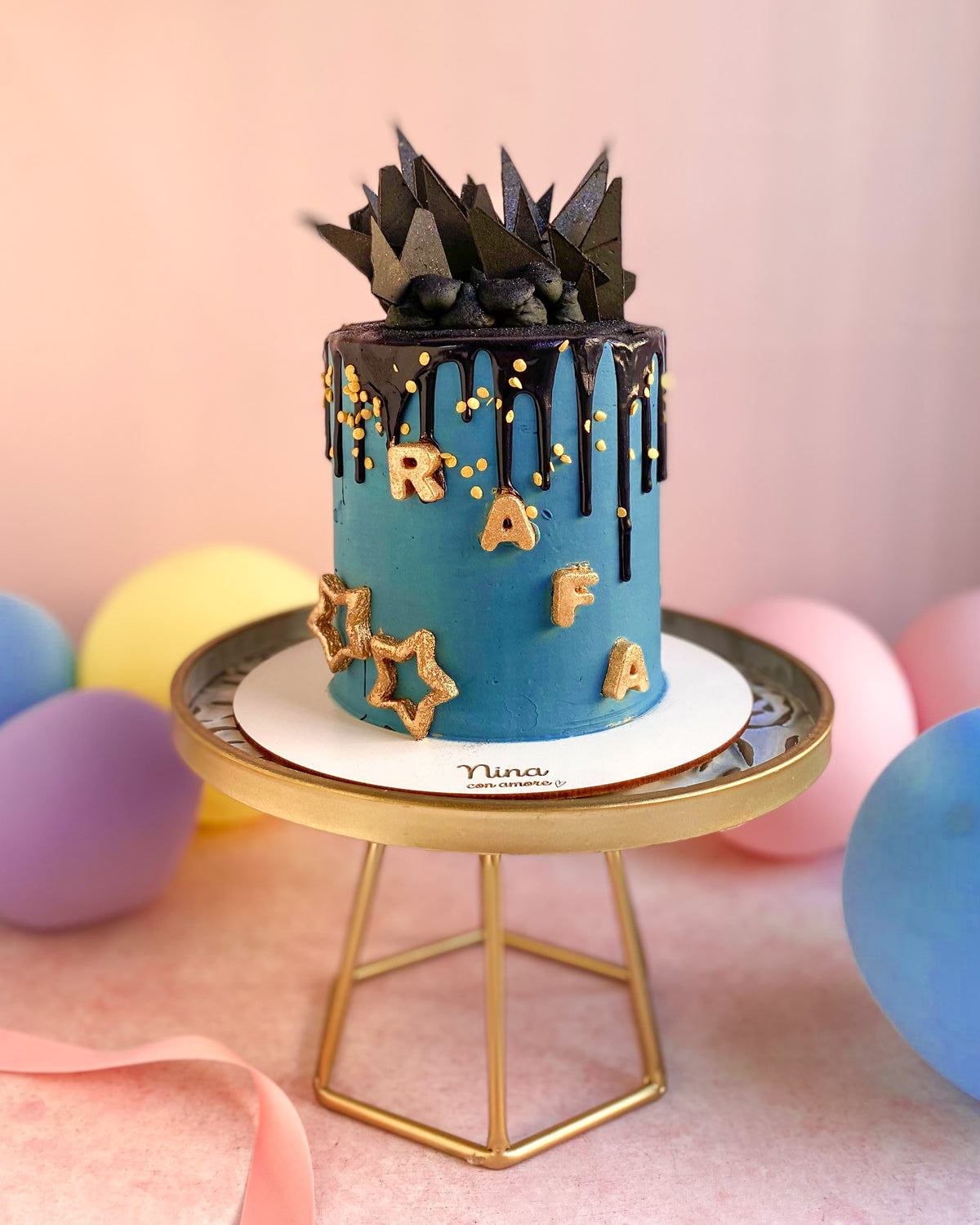 BLUE CAKE - Estrelllas Doradas